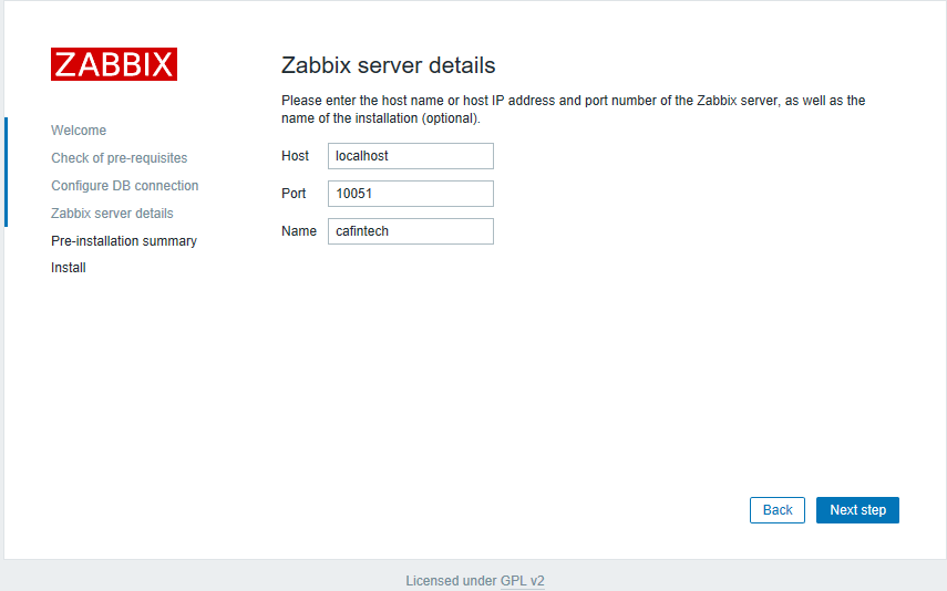 zabbix初始化