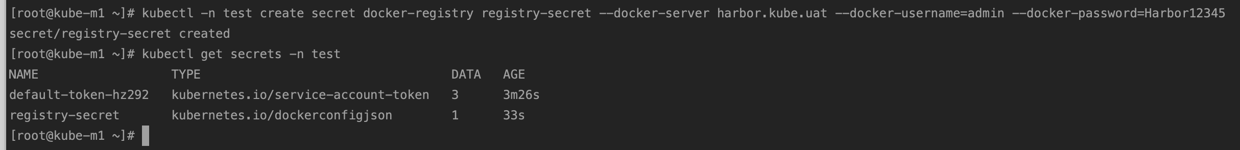 registry-secret