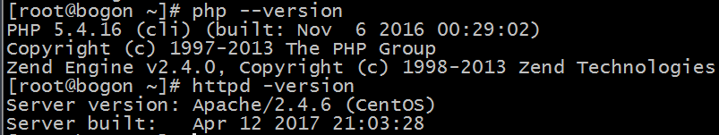 php安装结果